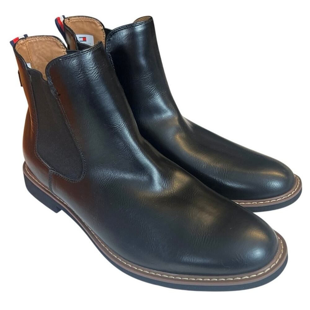 Tommy Hilfiger TM Greene 2 Chelsea Boots Black Men’s 11.5